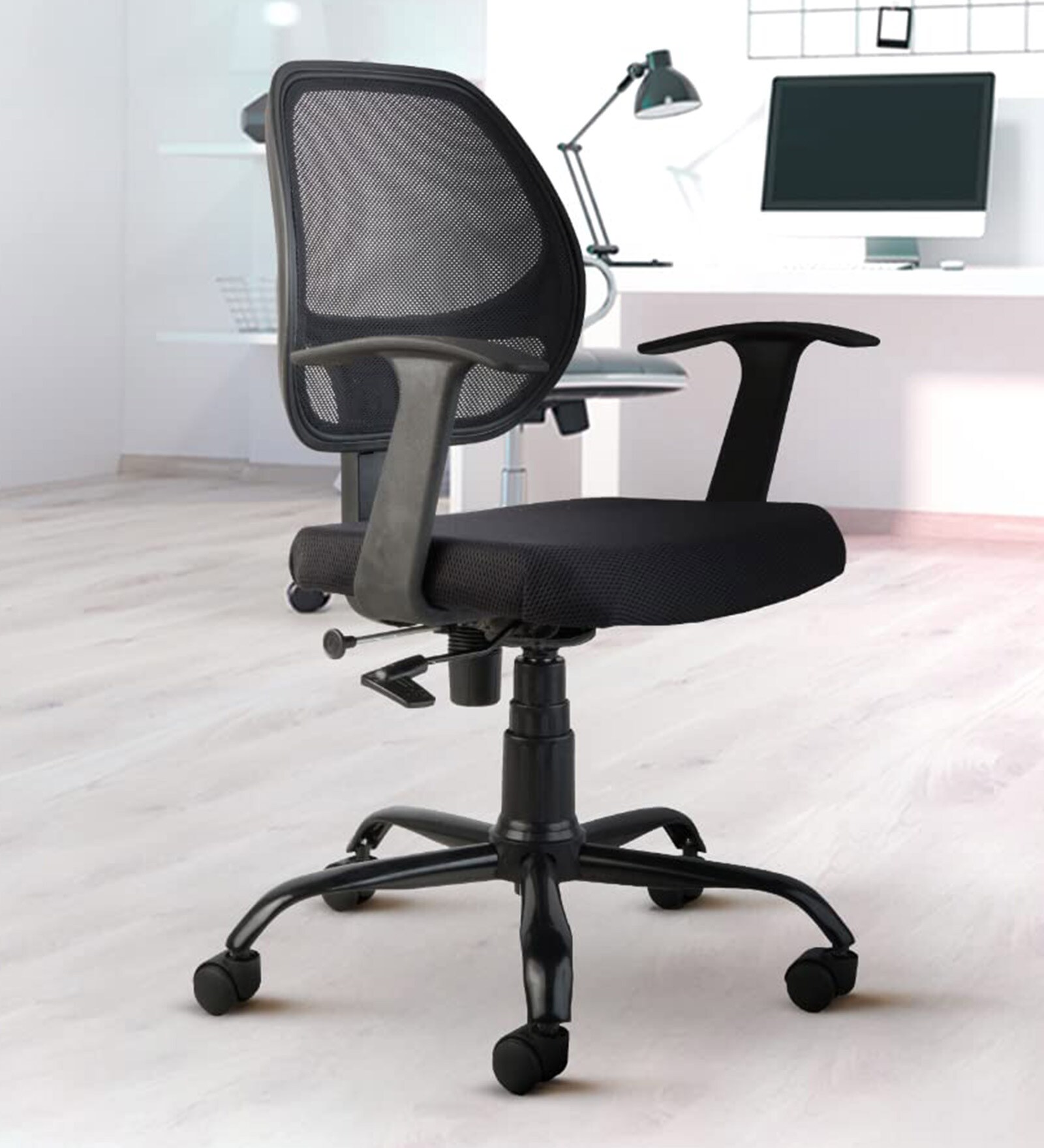 Buy Tyto Breathable Mesh Ergonomic Chair In Black Colour At 58 OFF By