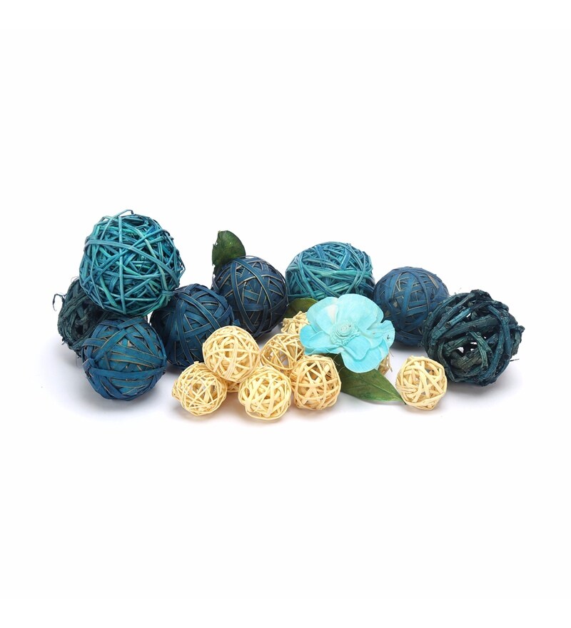Buy Home Ocean Blue Potpourri Deco Balls Online Potpourri Home Fragrances Pepperfry
