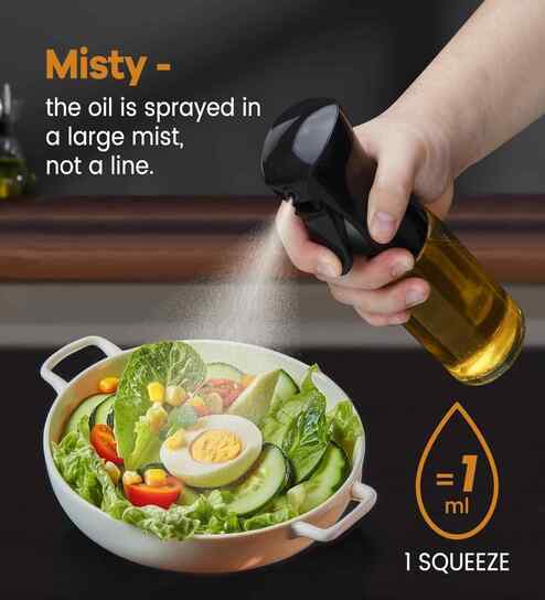 220 ml Leak-Proof Glass Oil Bottle deal from pepperfry