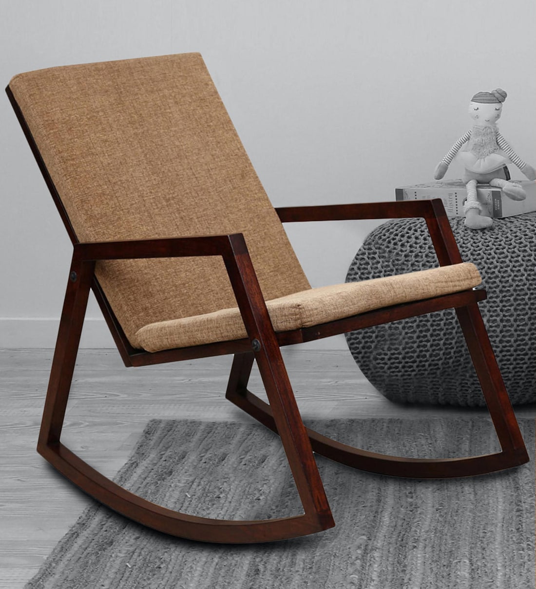 Buy Ace Rocking Chair In Brown Colour At 38 OFF By HomeTown Pepperfry   Ace Rocking Chair In Brown Colour By Hometown Ace Rocking Chair In Brown Colour By Hometown Tnjbyg 