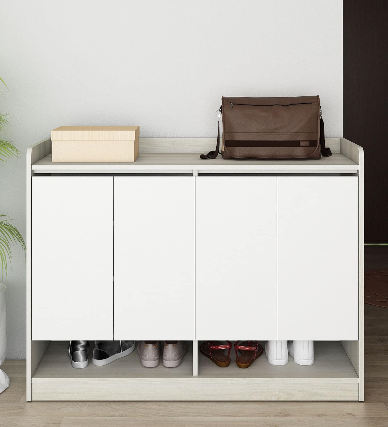 Buy Admire Shoe in Light Mouldau Accacia Finish at 100 OFF by