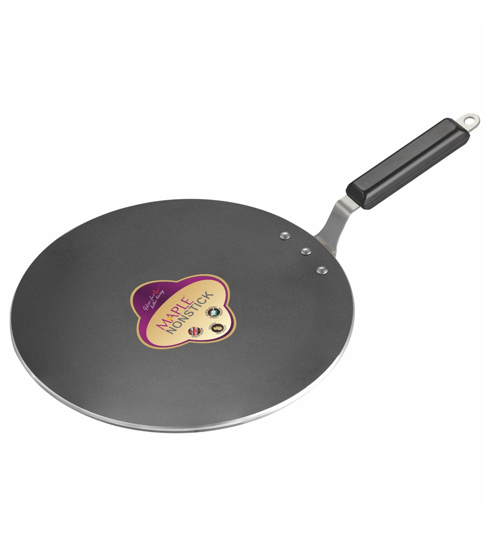 Buy Diecast 13 Inch Non Stick Grey Aluminium Dosa Tawa Online Tawas