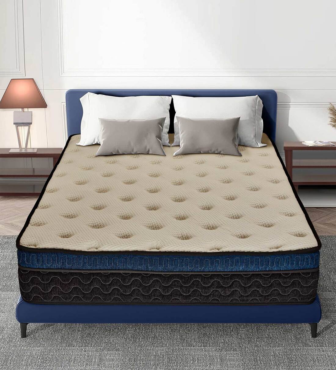 Buy Avantgarde 10 inch Pocketed Spring King Size Mattress at 15 OFF by Skyfoam by TADesign