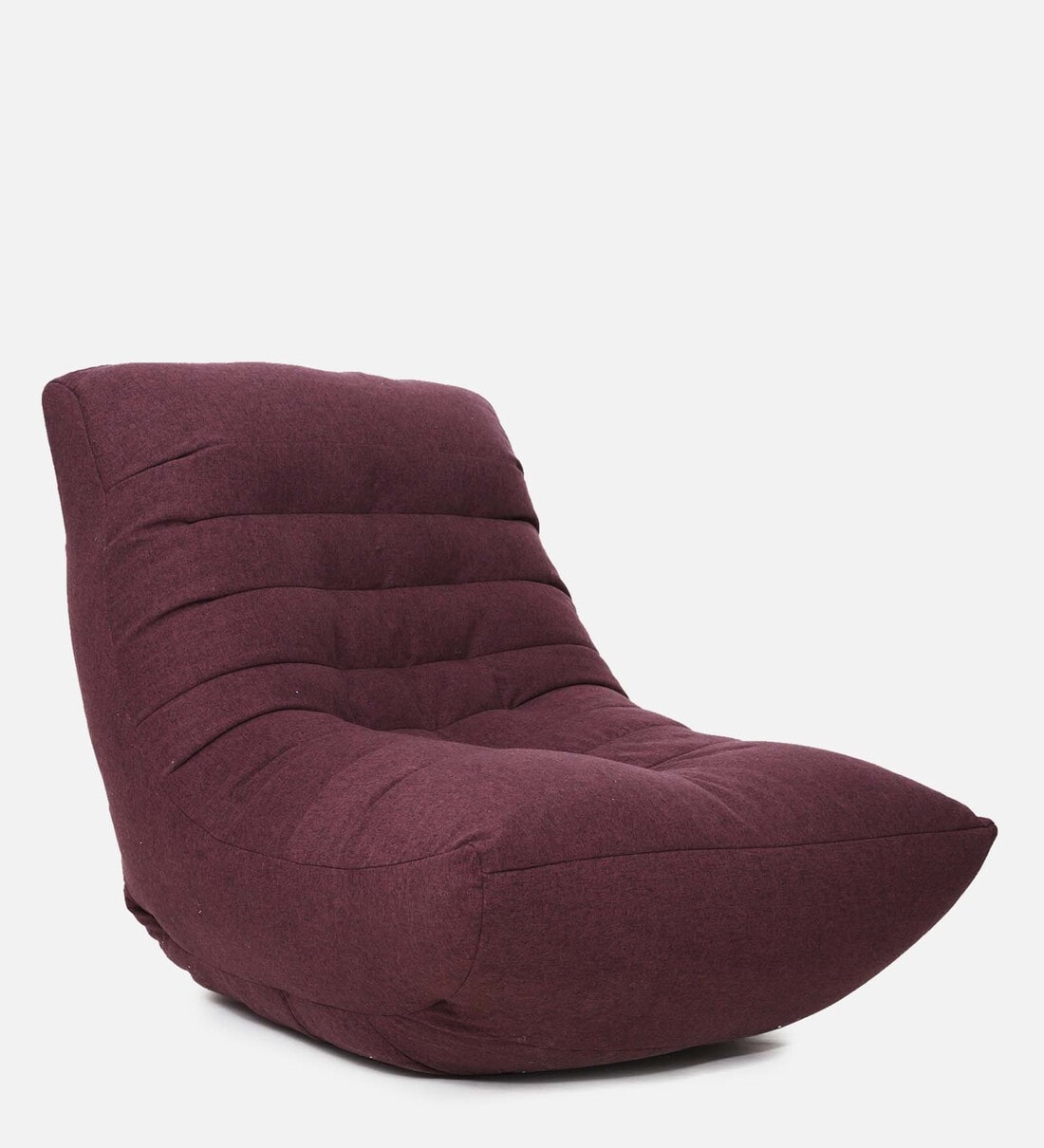 Buy Bellisimo Lounge Bean Bag With Beans In Wine Colour Online Bean