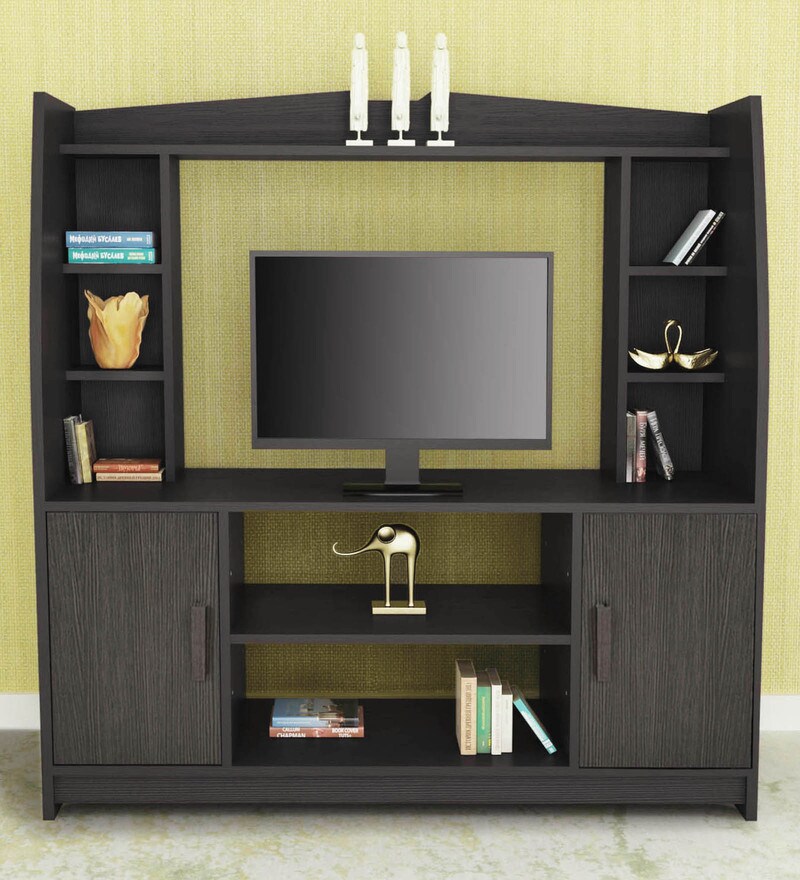 Buy Vita Tv Unit In Wenge Colour By Nilkamal Online Modern