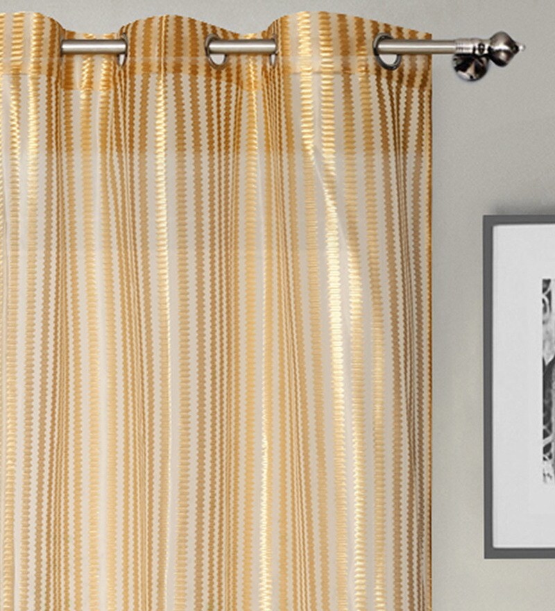 Buy Deco Essential Terracotta Polyester 46 X 90 Inch Jacquard