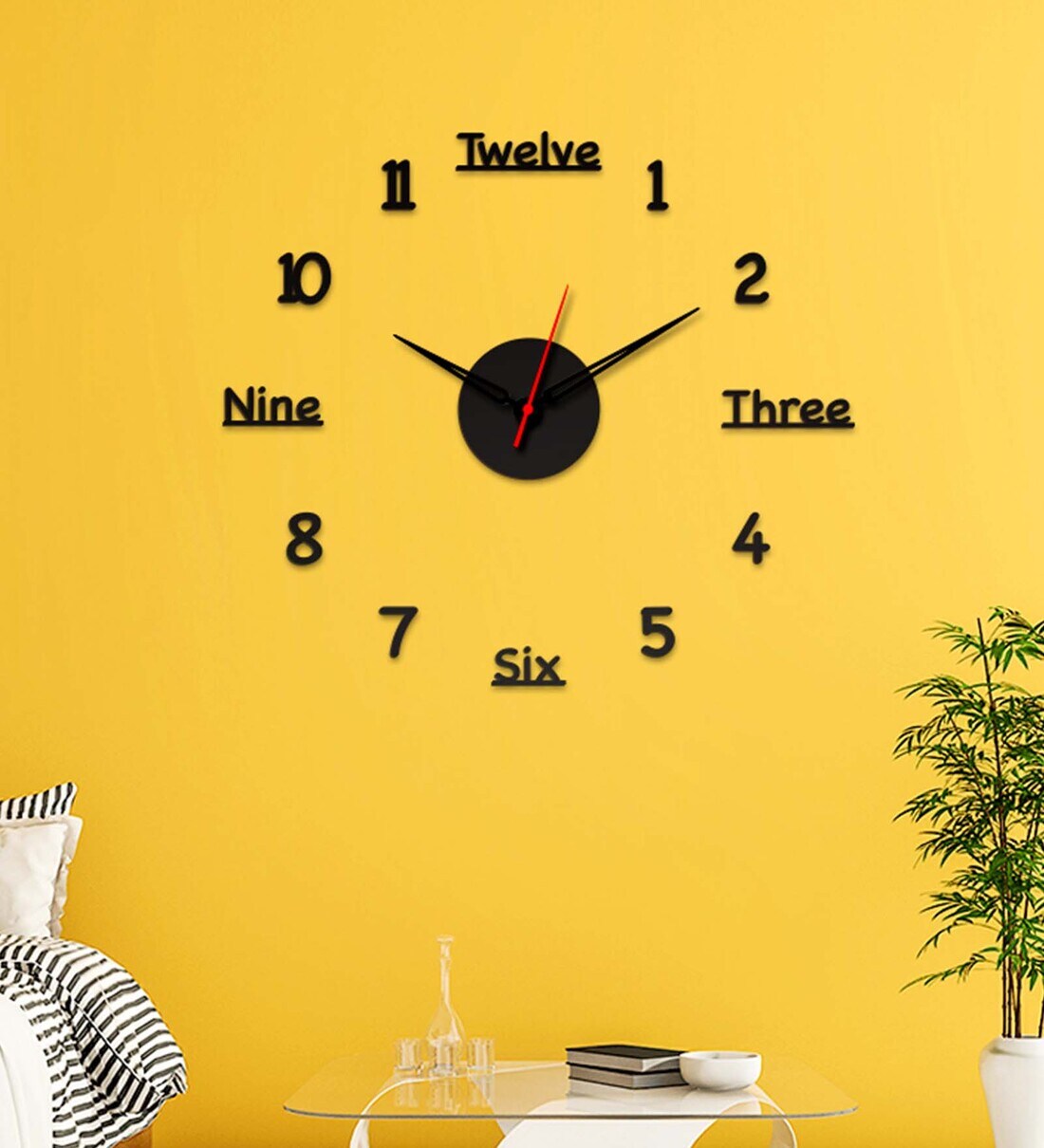 Buy Black Engineered Wood Analog Wall Clock By WallMantra at 50 OFF by WallMantra Pepperfry