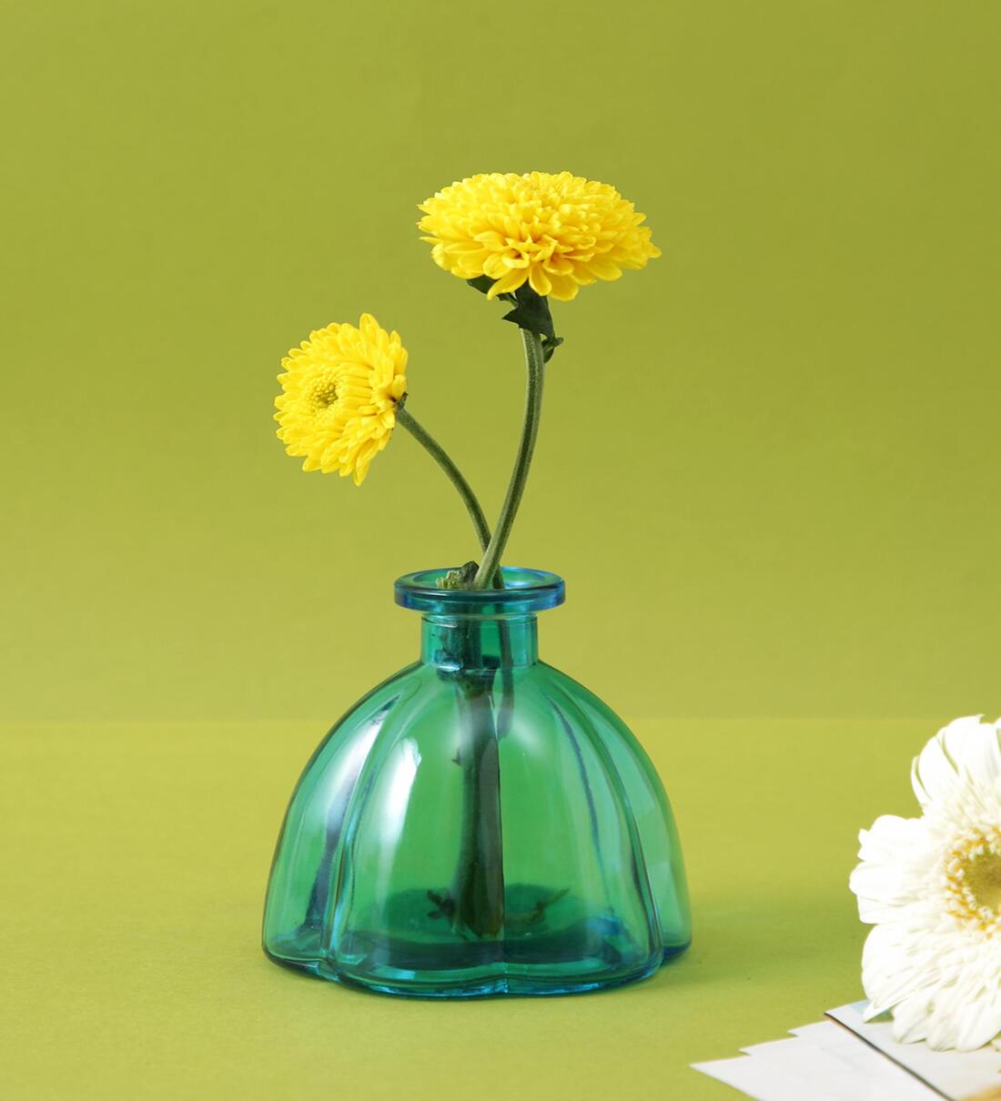 Buy Blue Glass Vase by Tayhaa at 71 OFF by Tayhaa Pepperfry