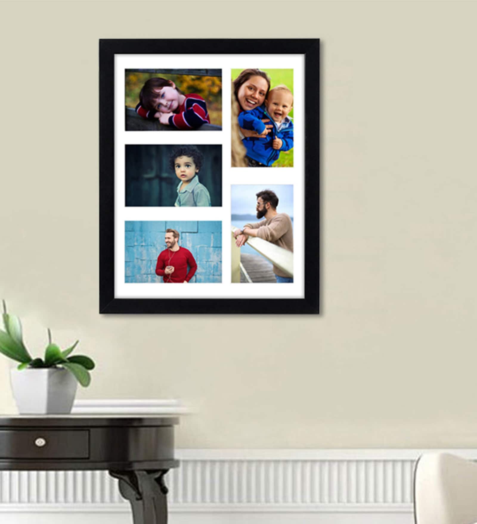 Buy Black Solid Wood Picture Collage Photo Frames at 33 OFF by Wens