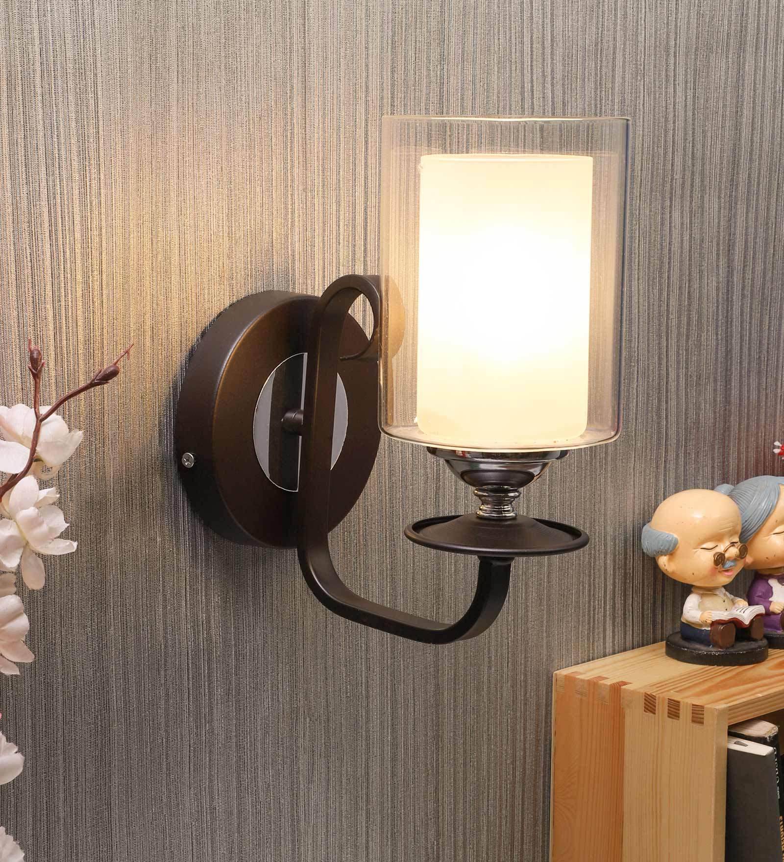 Buy Black Metal Wall Light By Eliante By Jainsons Lights Online