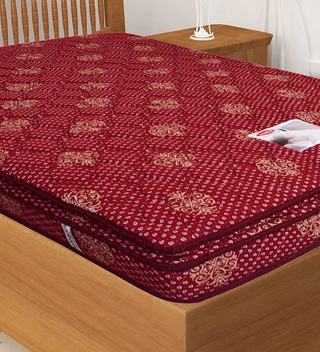 Buy Mod Dual Comfort 10 inch Bonnell Spring King Size Mattress in Red