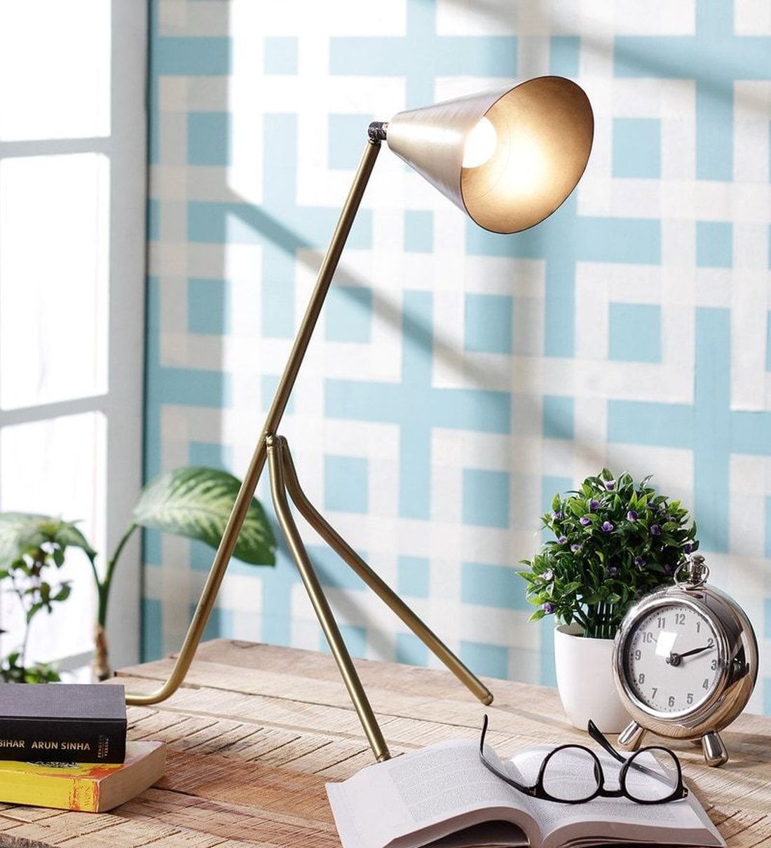 Buy Brass Iron Table Lamp by Grated Ginger at 27 OFF by Grated Ginger