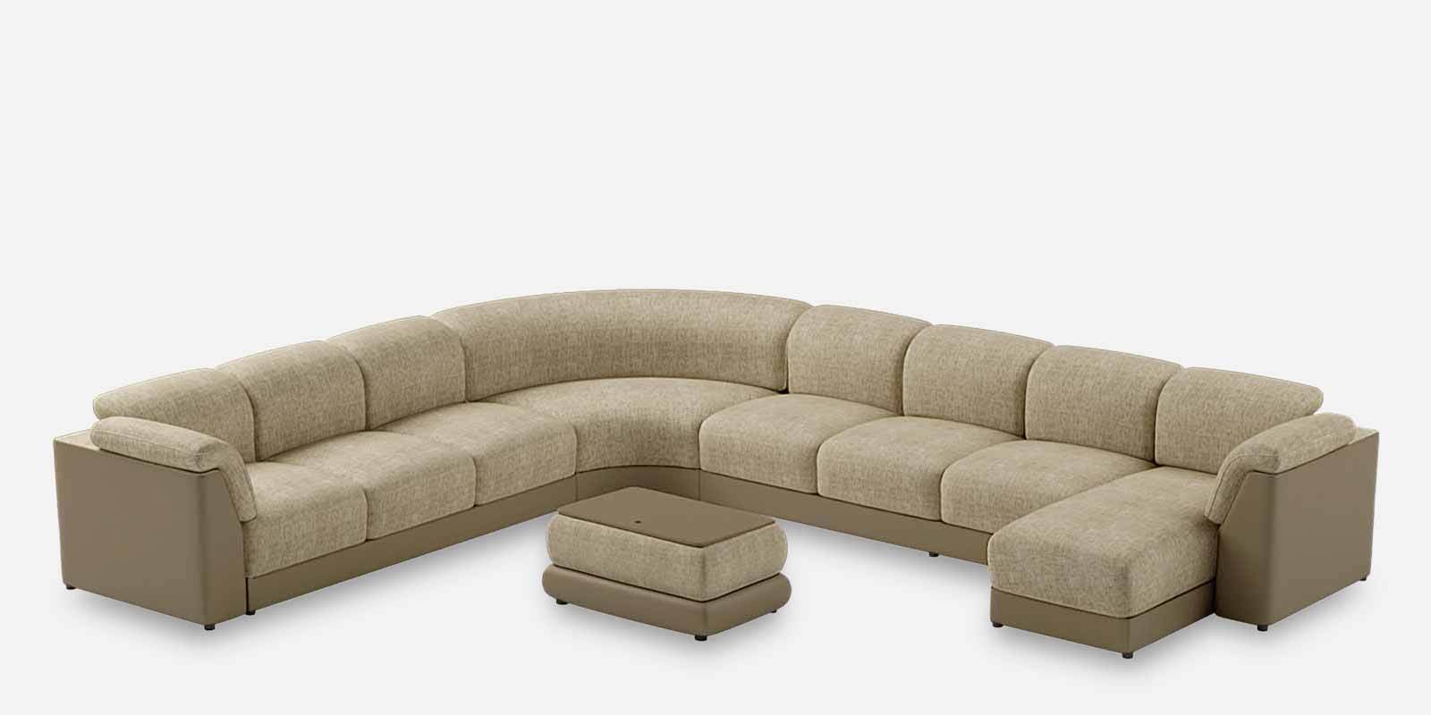 Buy Broadway V2 9 Seater Corner Sofa Set with Lounger in Ada Sand