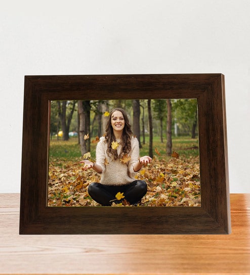 Brown Synthetic Wood Trieste Photo Frame Offers & Cashback