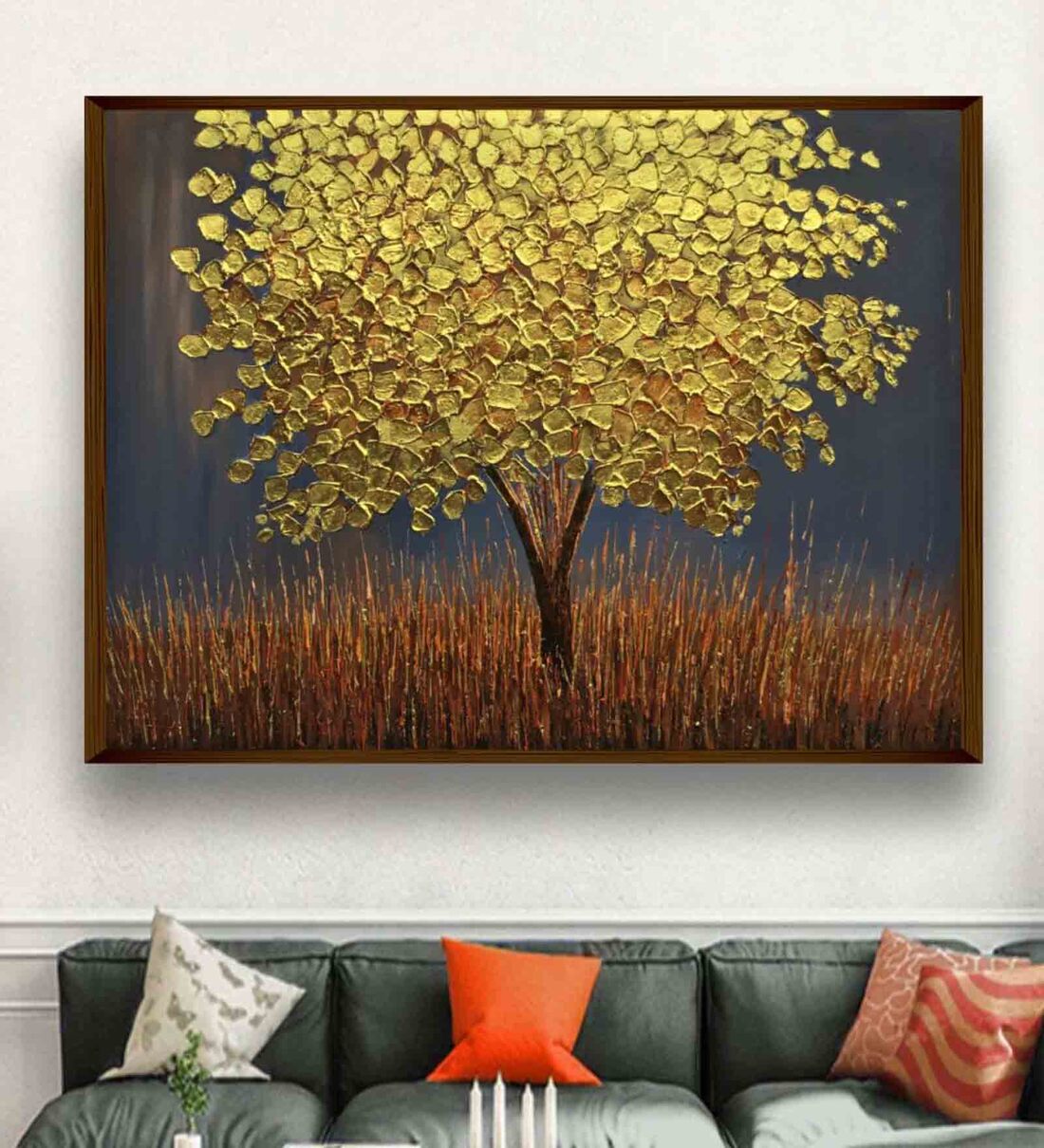 Buy Canvas Framed Stretched UV Digital Art Print By The House Art