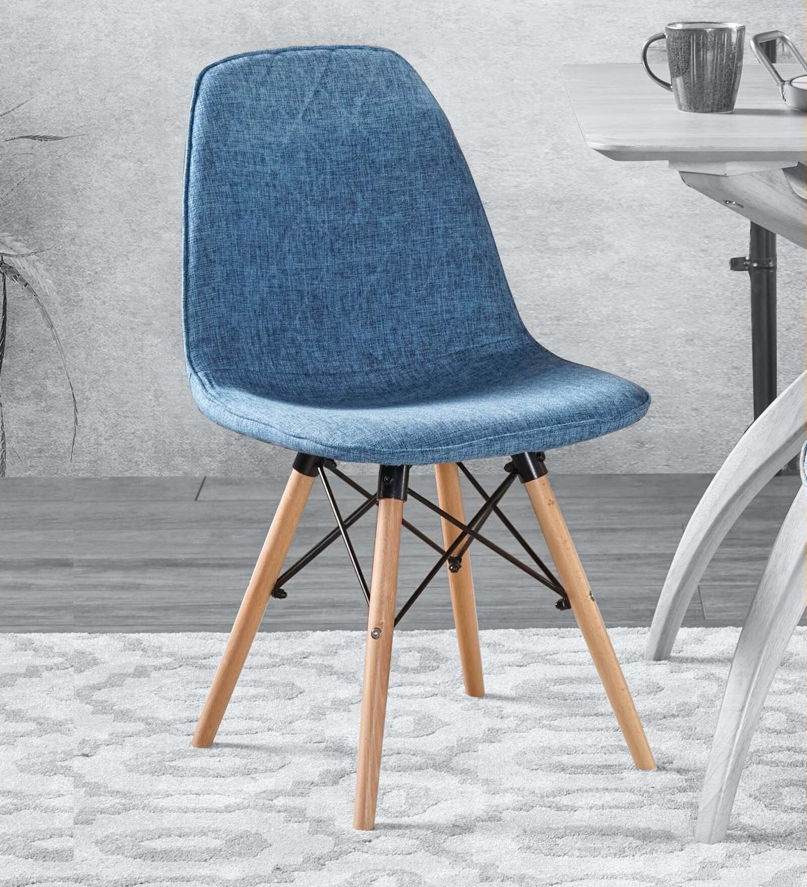 Buy Callay Fabric Iconic Chairs in Blue Colour at 9% OFF by Finch Fox ...