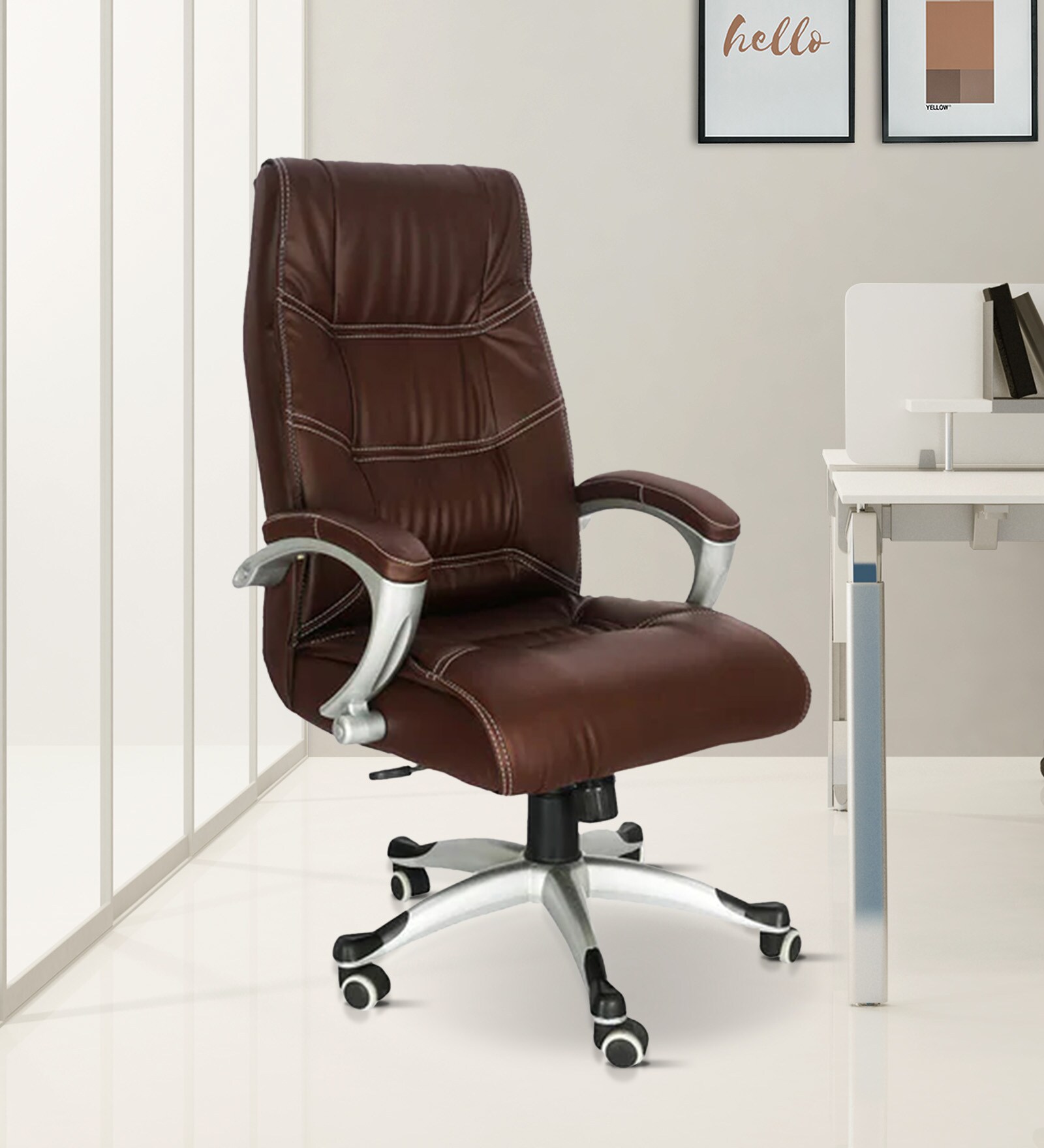 Buy Camry Executive Chair in Brown Colour at 33% OFF by Workspace by ...