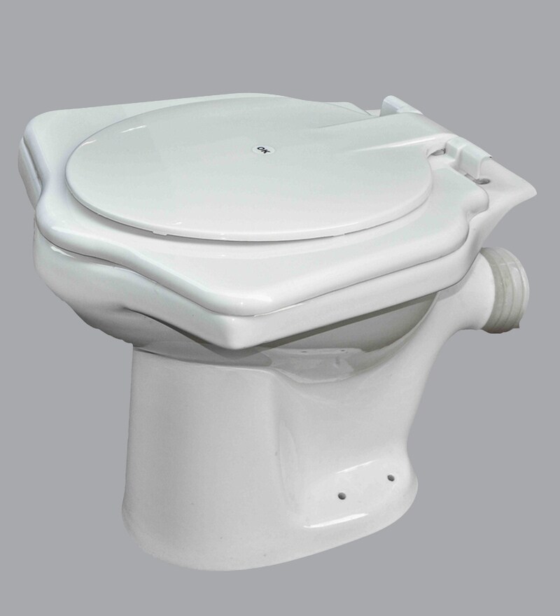 Buy Ceramic White Floor Mounting Water Closet Length 15 Width
