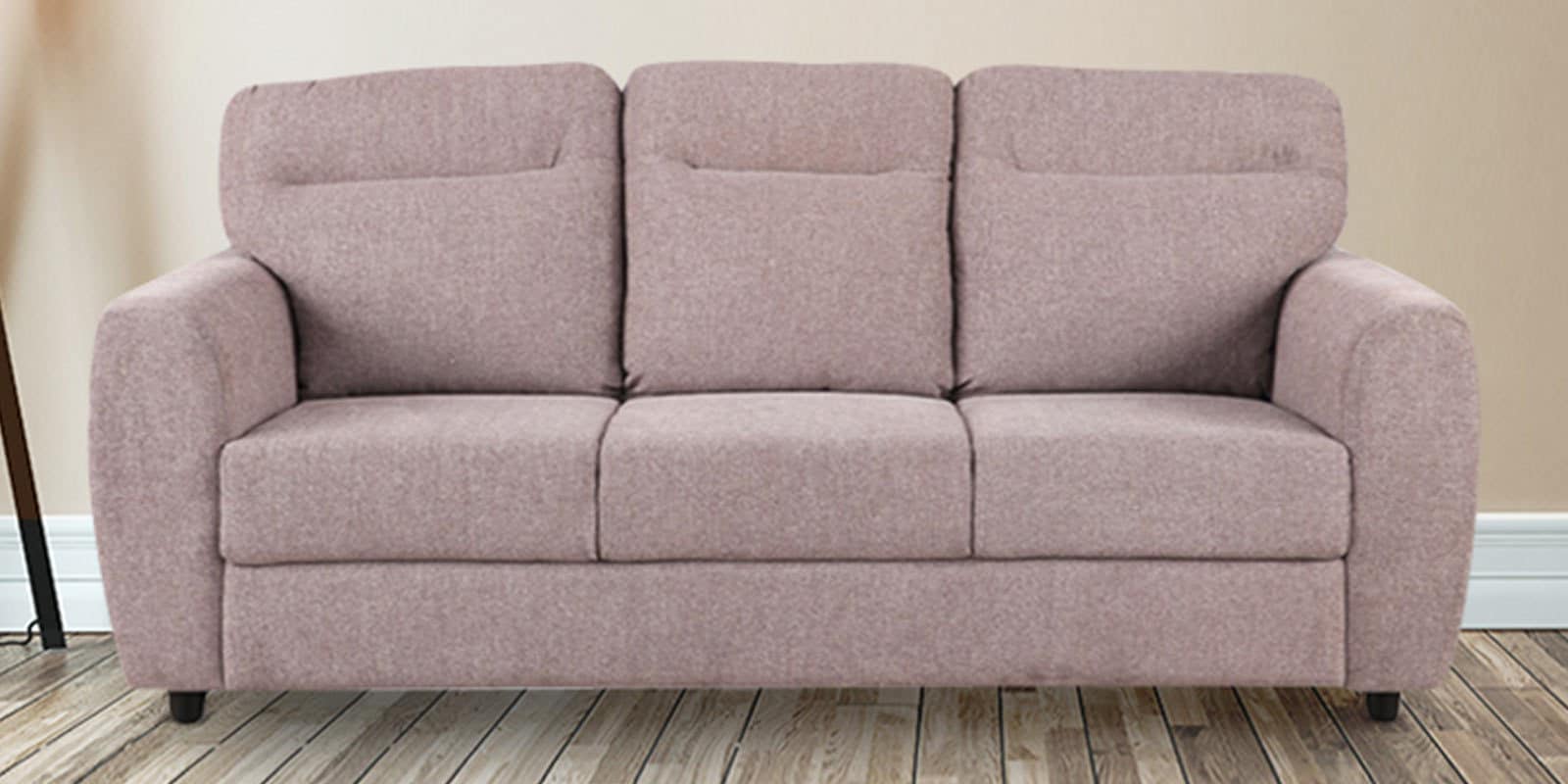 Buy Chelsea 3 Seater Sofa in Brown colour by HomeTown Online Modern 3