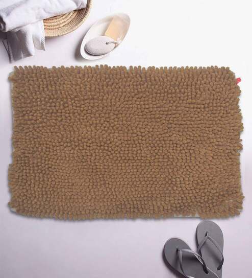 Solid Bath Mat: Buy Solid Color Bath Mats Online in India @Best Prices ...