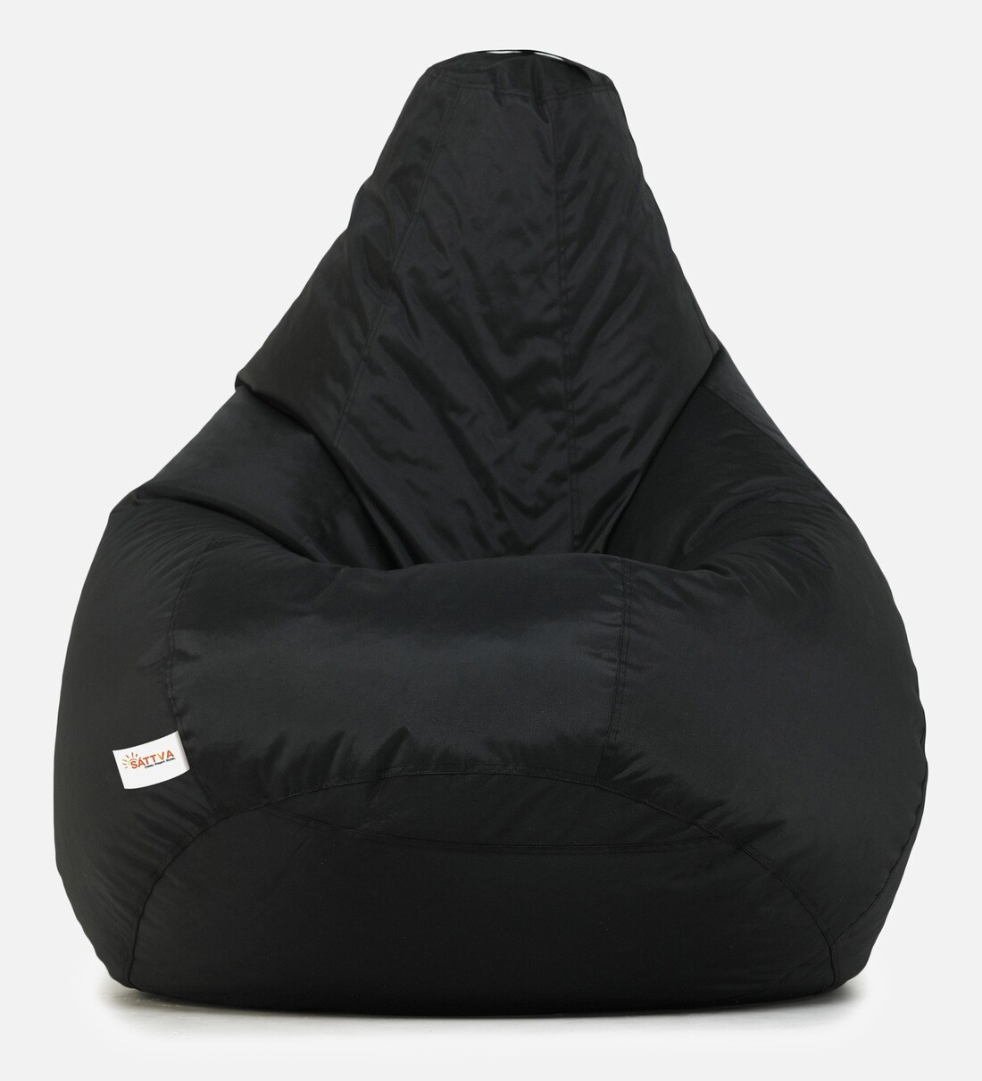 Buy Classic XXL All Weather Outdoor Bean Bag With Beans In Black Colour at 41 OFF by Sattva