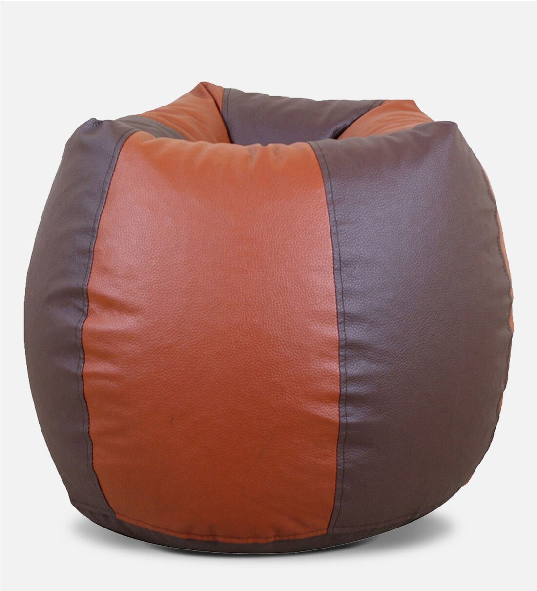 Buy Classic XXL Bean Bag Cover in Brown & Tan Colour at 43 OFF by Orka