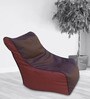 Orka Classic XXXL Chair Bean Bag Cover in Brown & Tan Colour