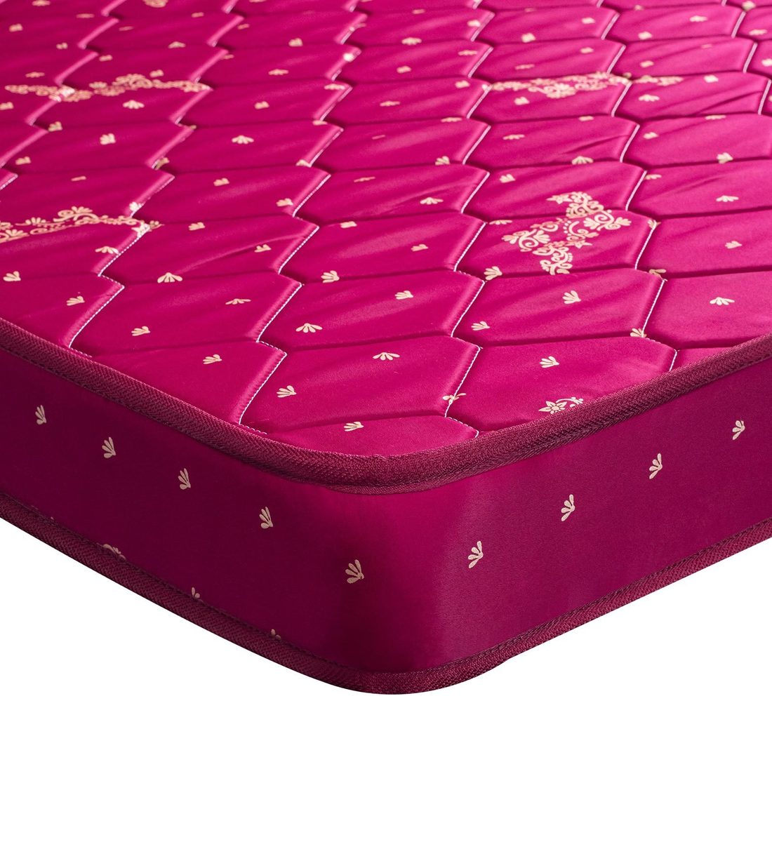 Buy Cozy Queen Size Foam Mattress (5 inch) in Maroon Colour by Duroflex