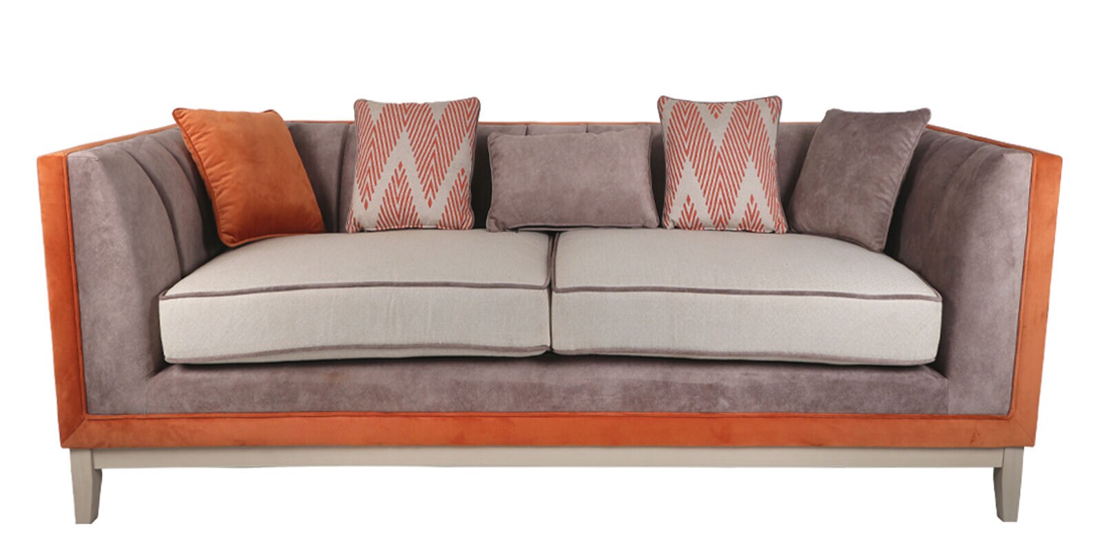 Buy Colton 3 Seater Sofa In Multicolor Colour Online Bucket 3 Seater Sofas 3 Seater Sofas