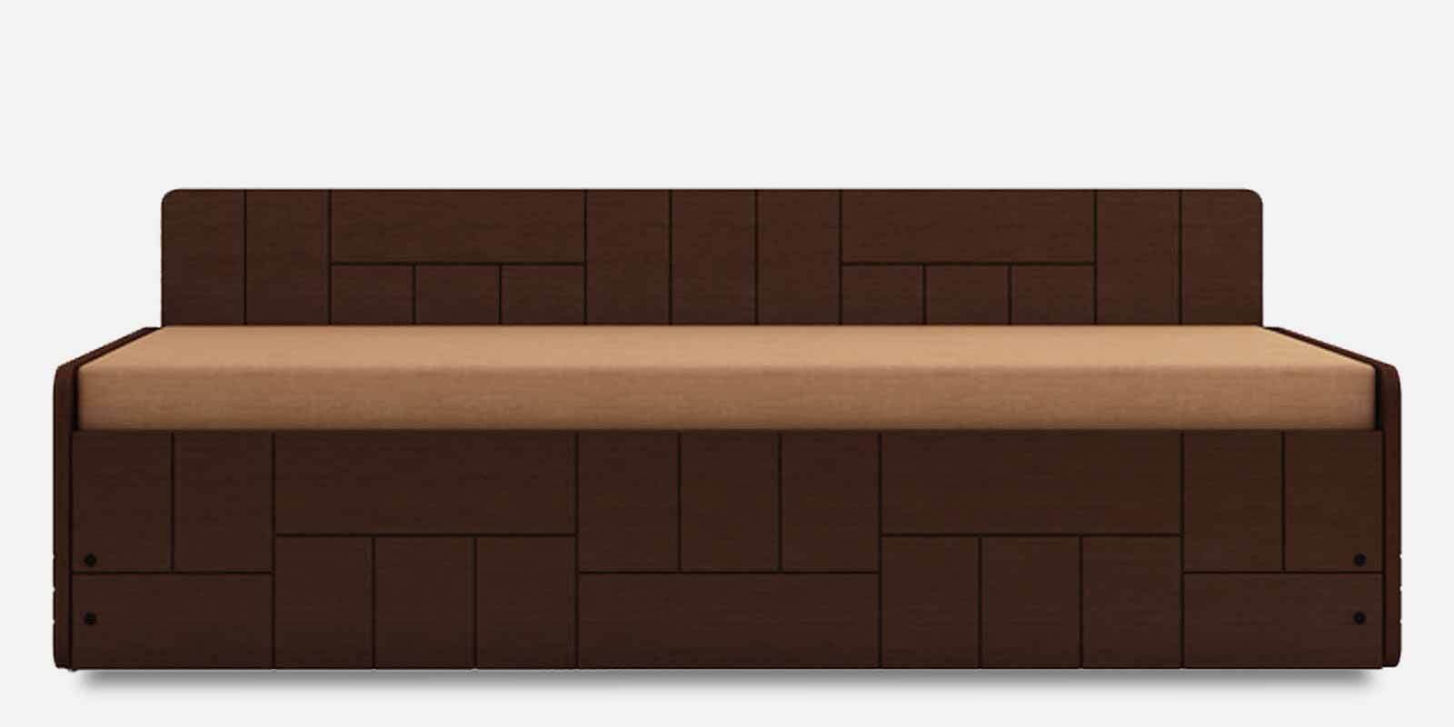 Buy Corby PullOut Sofa Cum Bed in Wenge Finish with Storage Online