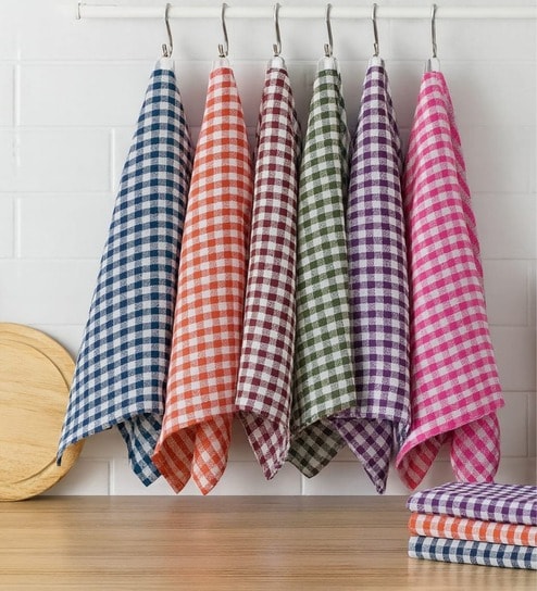 Cotton Multipurpose Hand Towels (Set of 5) deal from pepperfry Cotton Multipurpose Hand Towels (Set of 5) deal from pepperfry