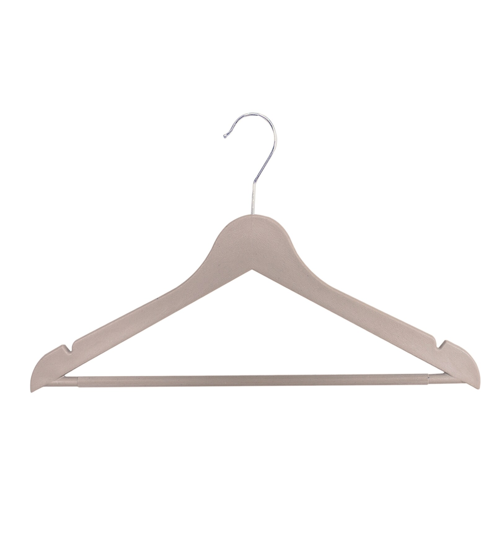 Buy Cream Plastic 1 Hook Cloth Hangers (Set Of 12) By Kuber Industries Online Cloth Hangers