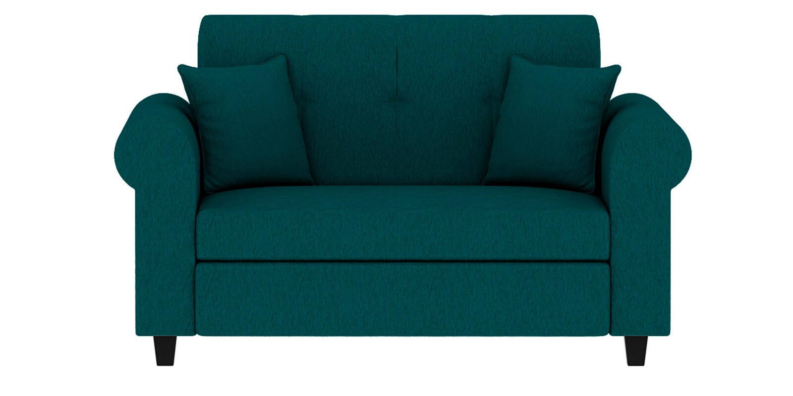 Buy Derado Fabric 2 Seater Sofa in Sea Green Colour at 49 OFF by