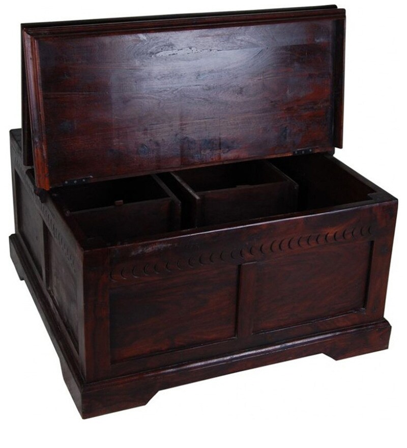 Decorative Storage Trunk by Wood Dekor by Wood Dekor Online Trunks