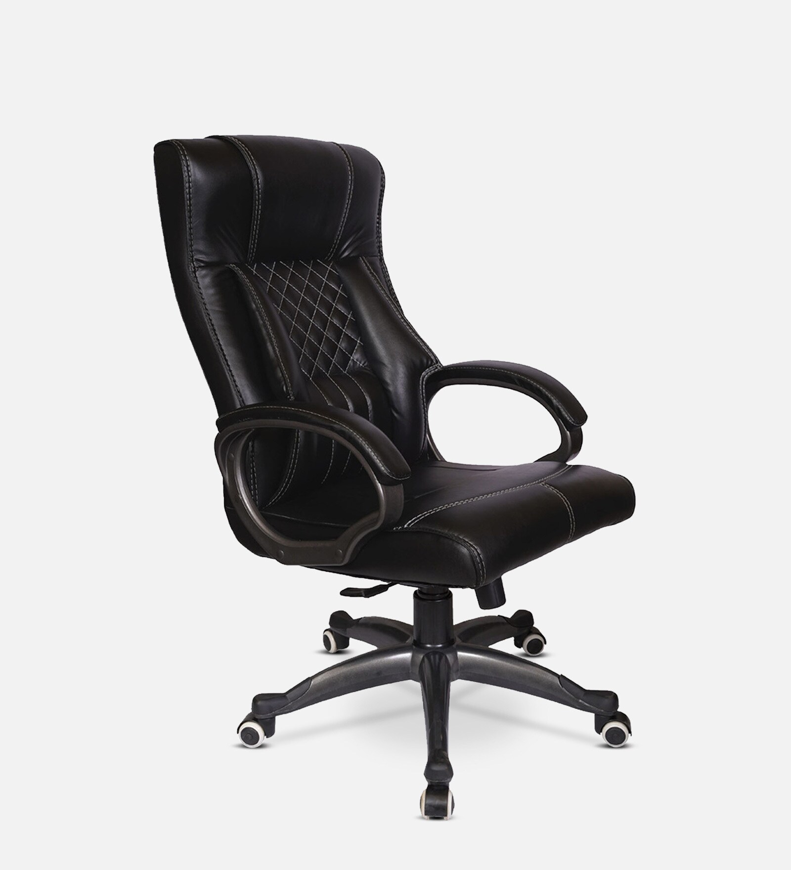 Buy Drake Leatherette Executive Chair in Black Colour at 45 OFF by Rose Furniture Pepperfry