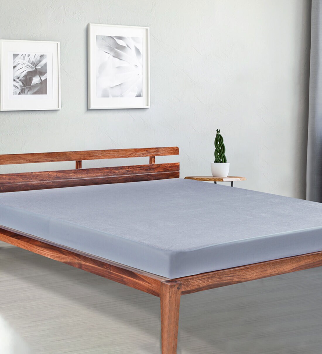 Buy Duro Safe (78x84) King Size Terry Cotton Mattress Protector by