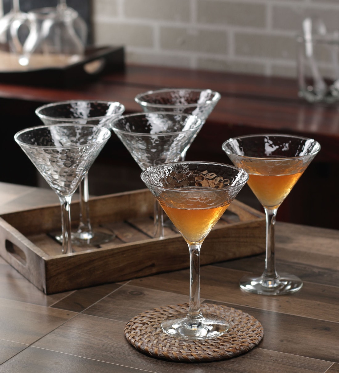 Buy Glass 100 ML Cocktail Glass Set of 6 by Durubor at 13 OFF by