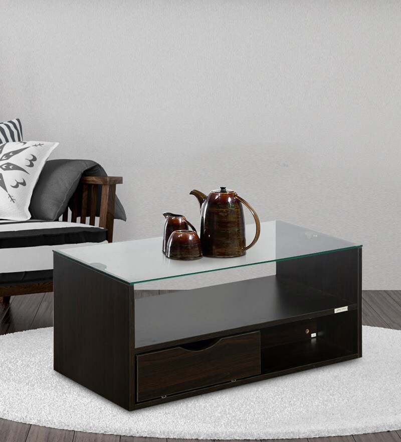 Buy Espresso Coffee Table In Mocha Finish By Godrej Interio Online
