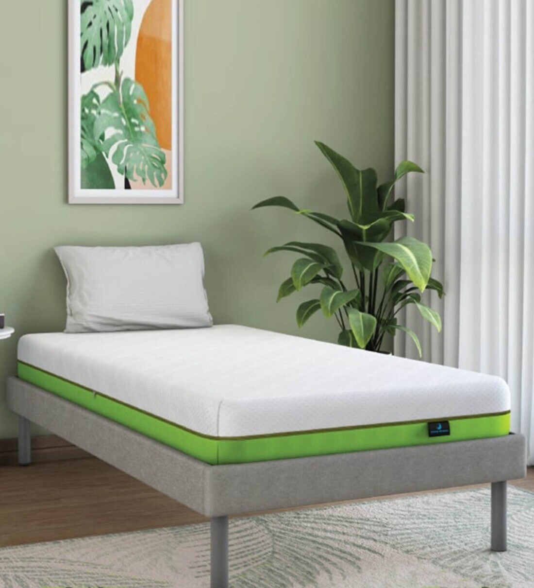 Buy ECOAIR Single Size Mattress In Multi colour By Doctor Dreams