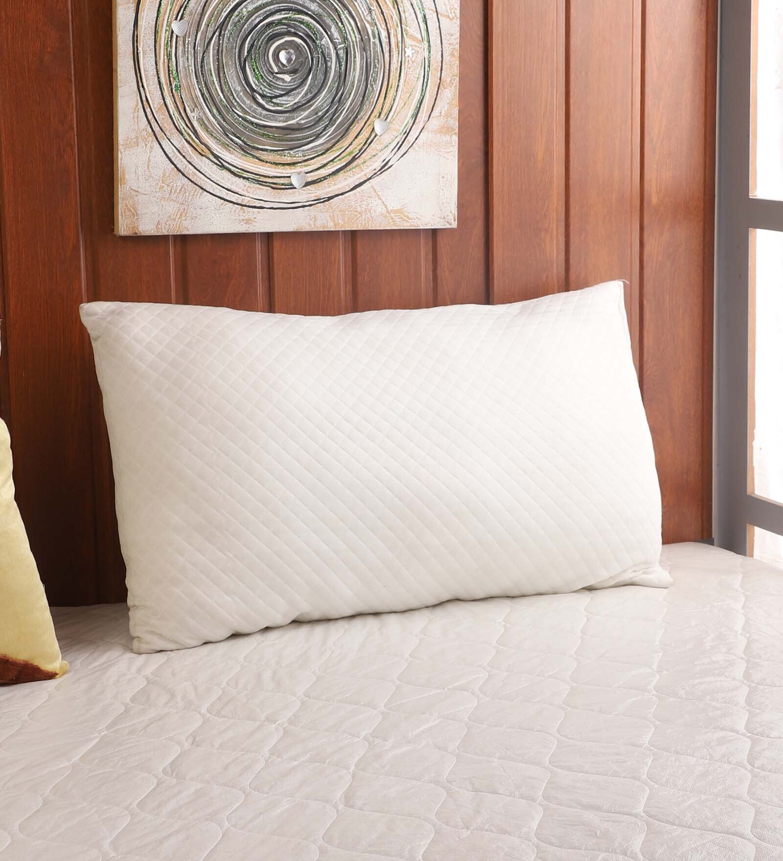 Buy Emma Microfiber 24.5 x 16.5 Inch Pillow at 26 OFF by MFD Home