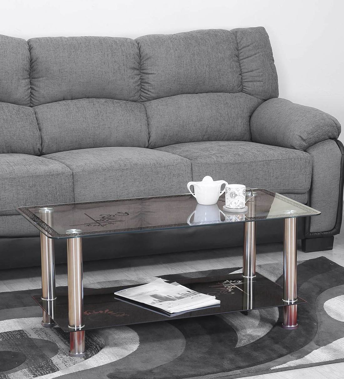 Buy Fenton Coffee Table in Black Finish at 100 OFF by Nilkamal Pepperfry