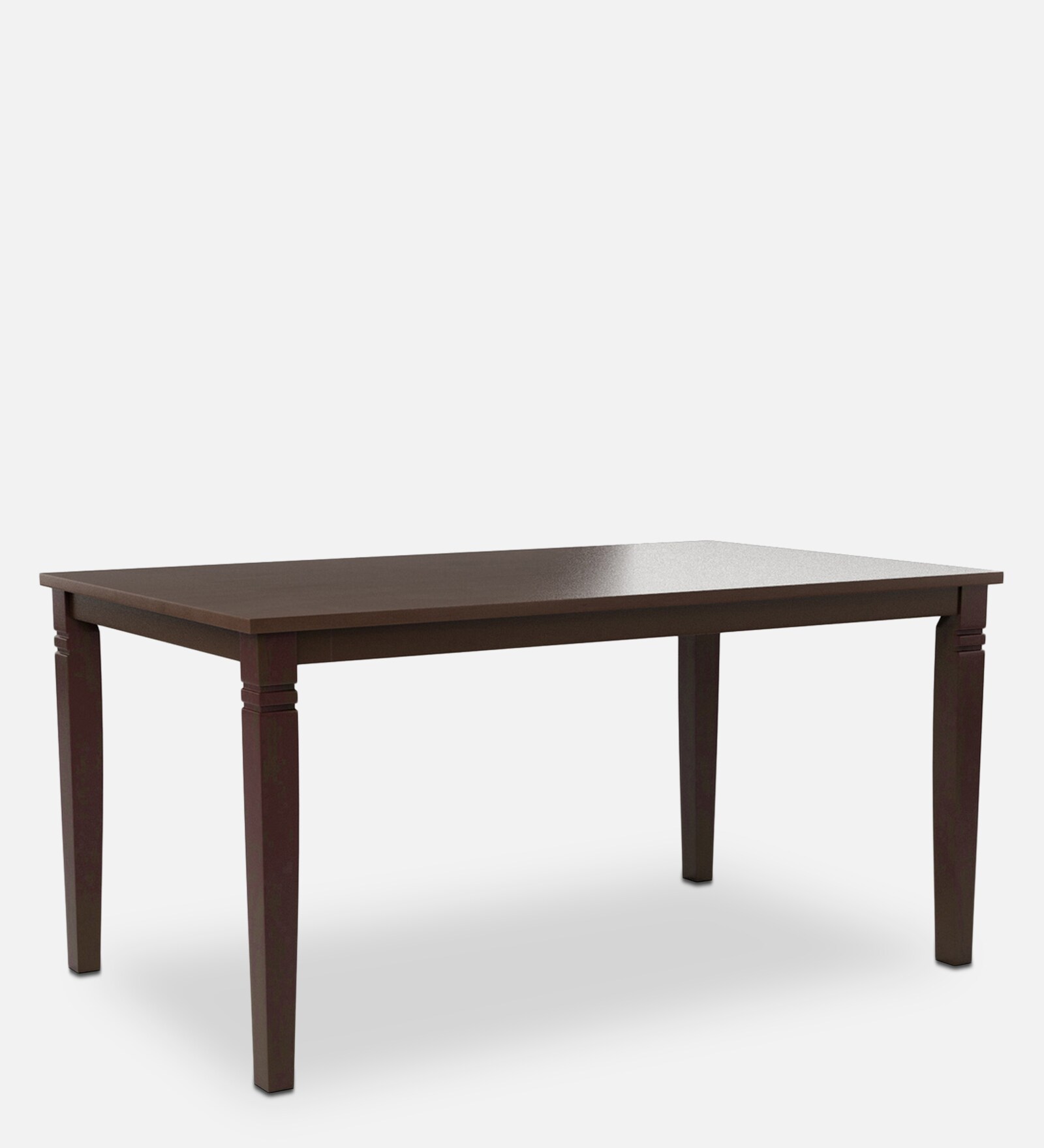 Buy Fern 6 Seater Dining Table in Erin Brown Finish Online
