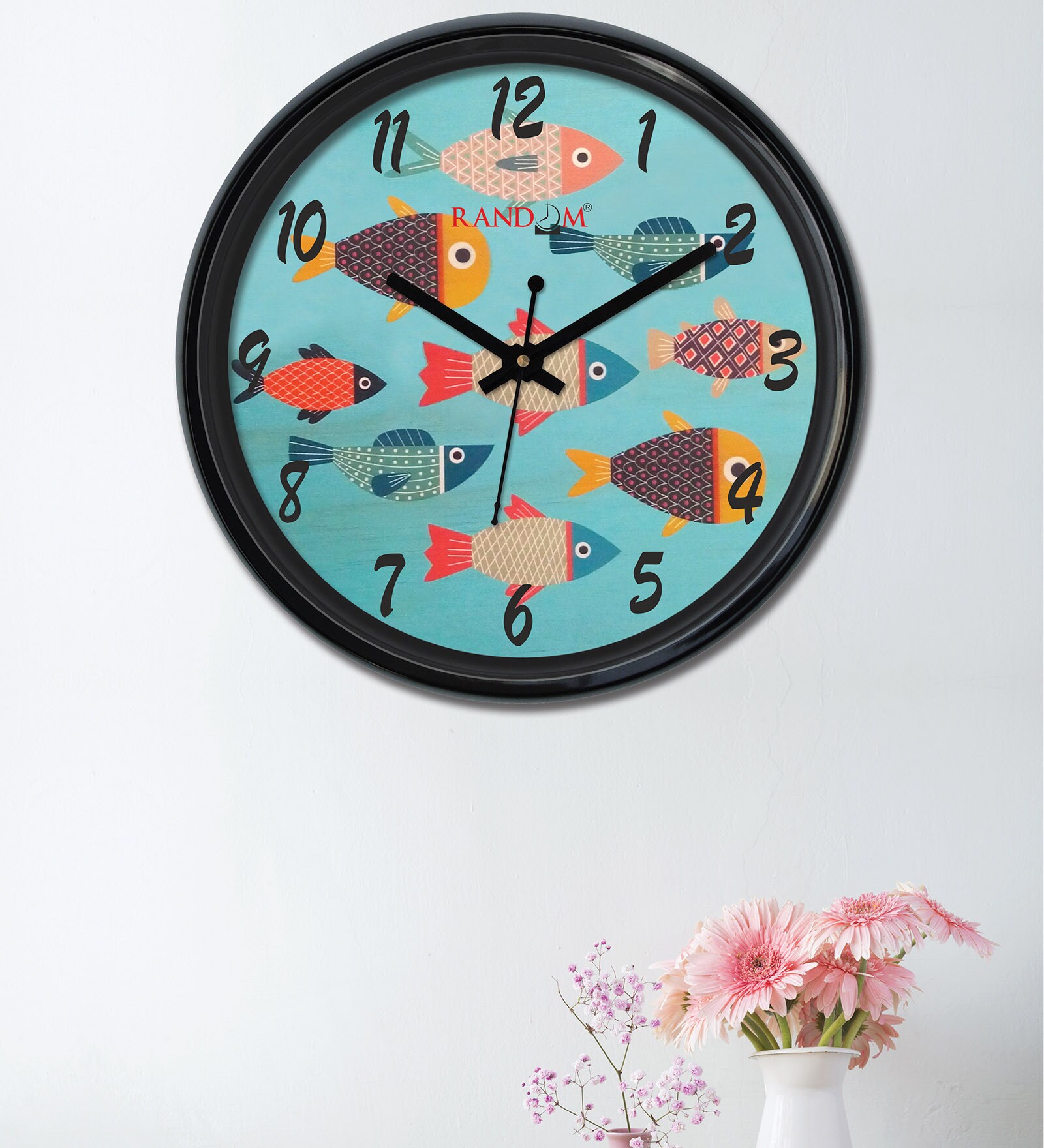 Buy Fish Wall Clock in MultiColour by Random at 33 OFF by Random