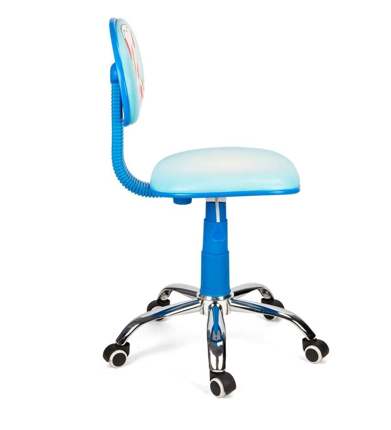 Football Kids Ergonomic Chair In Blue Colour By Yipi Online