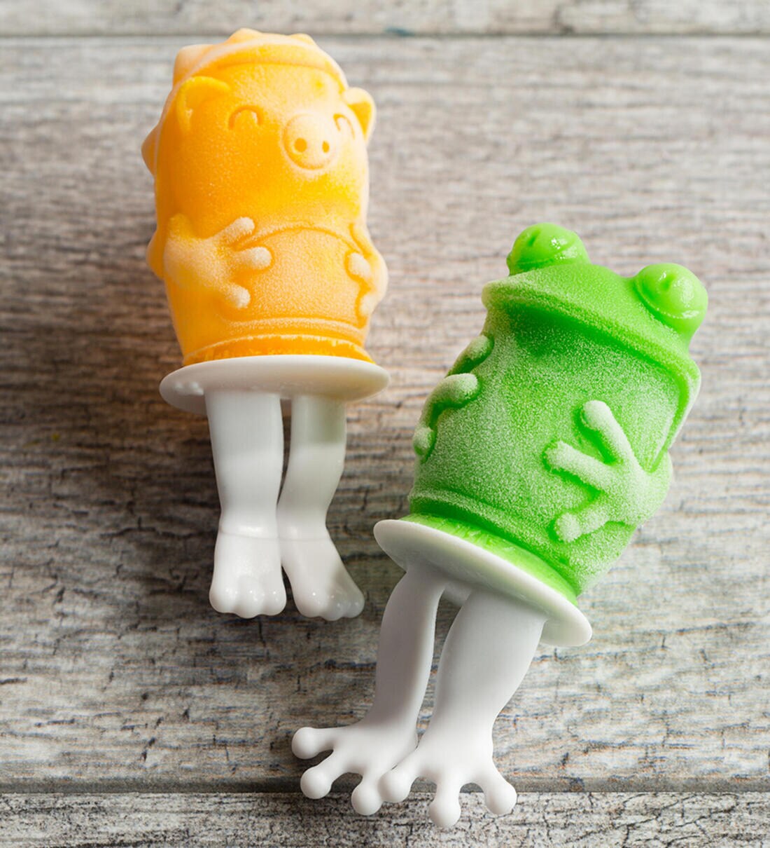 Buy Frog 45ml Yellow & Green Plastic Ice Pop Mould at 13 OFF by Zoku