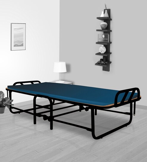 single folding bed with mattress