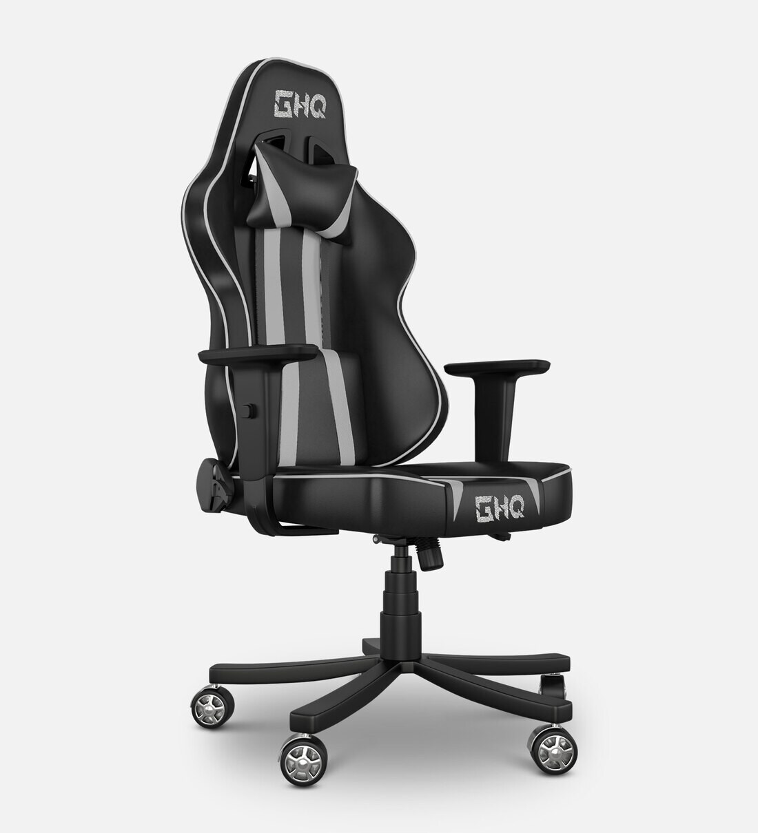 Buy Nintendo Gaming Chair in Black and Light Grey Colour by Gaming HQ ...