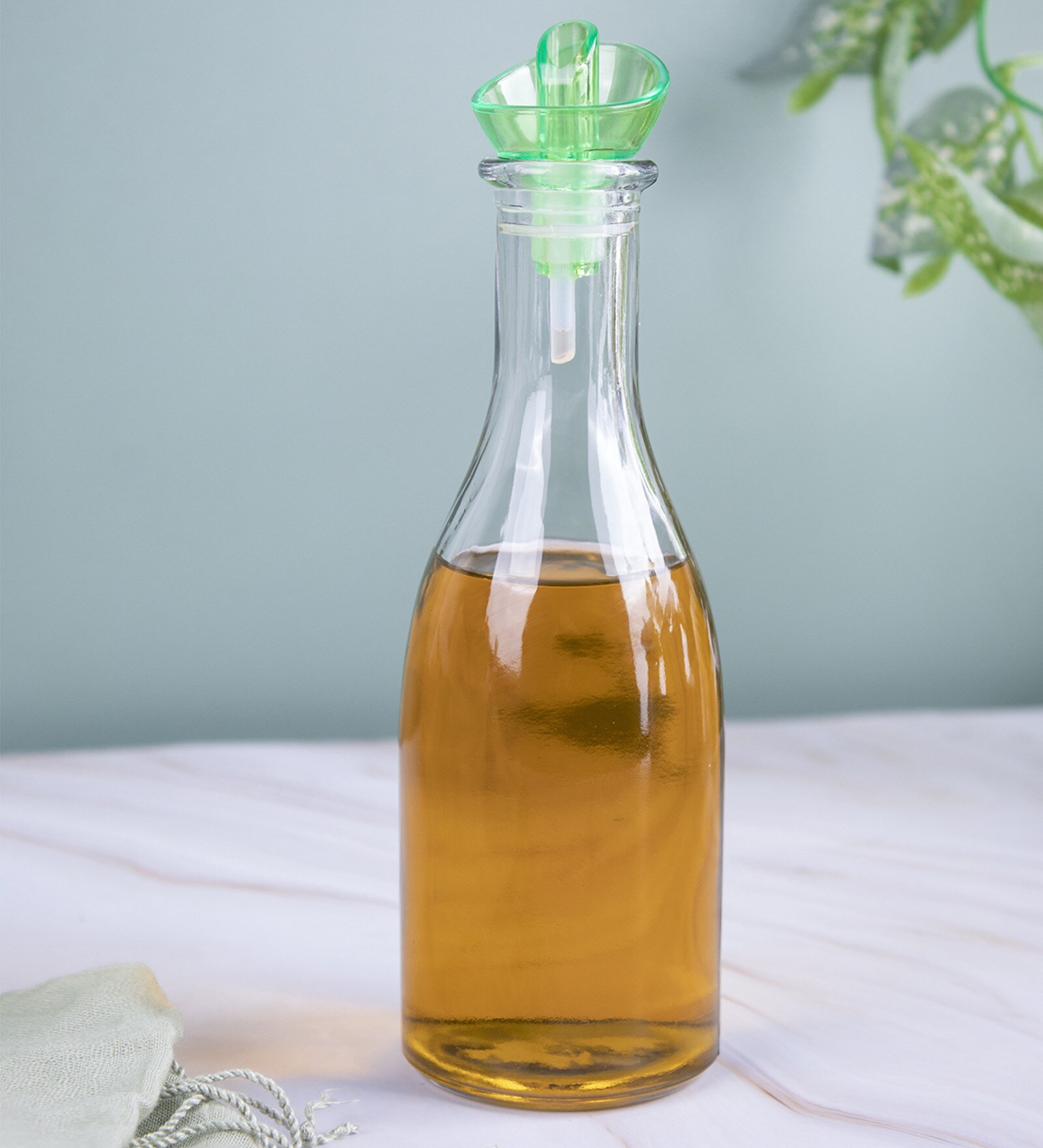 Buy Glass Green Oil Dispenser 280 Ml By Market 99 at 77 OFF by Market 99 Pepperfry