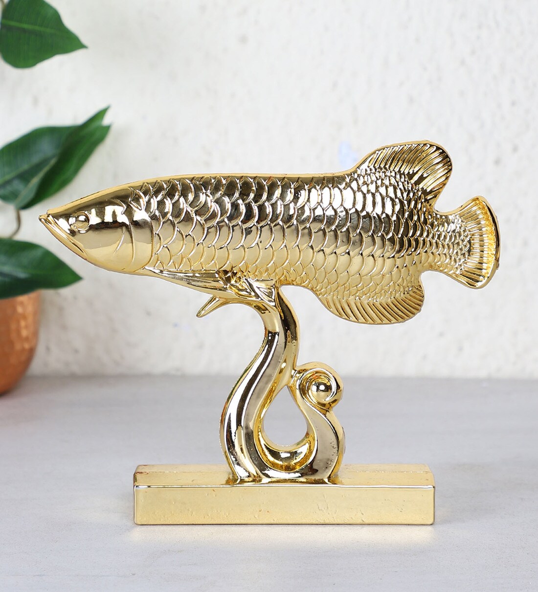 Buy Gold Metal Animal Figurine by Zahab Online Animal Figurines