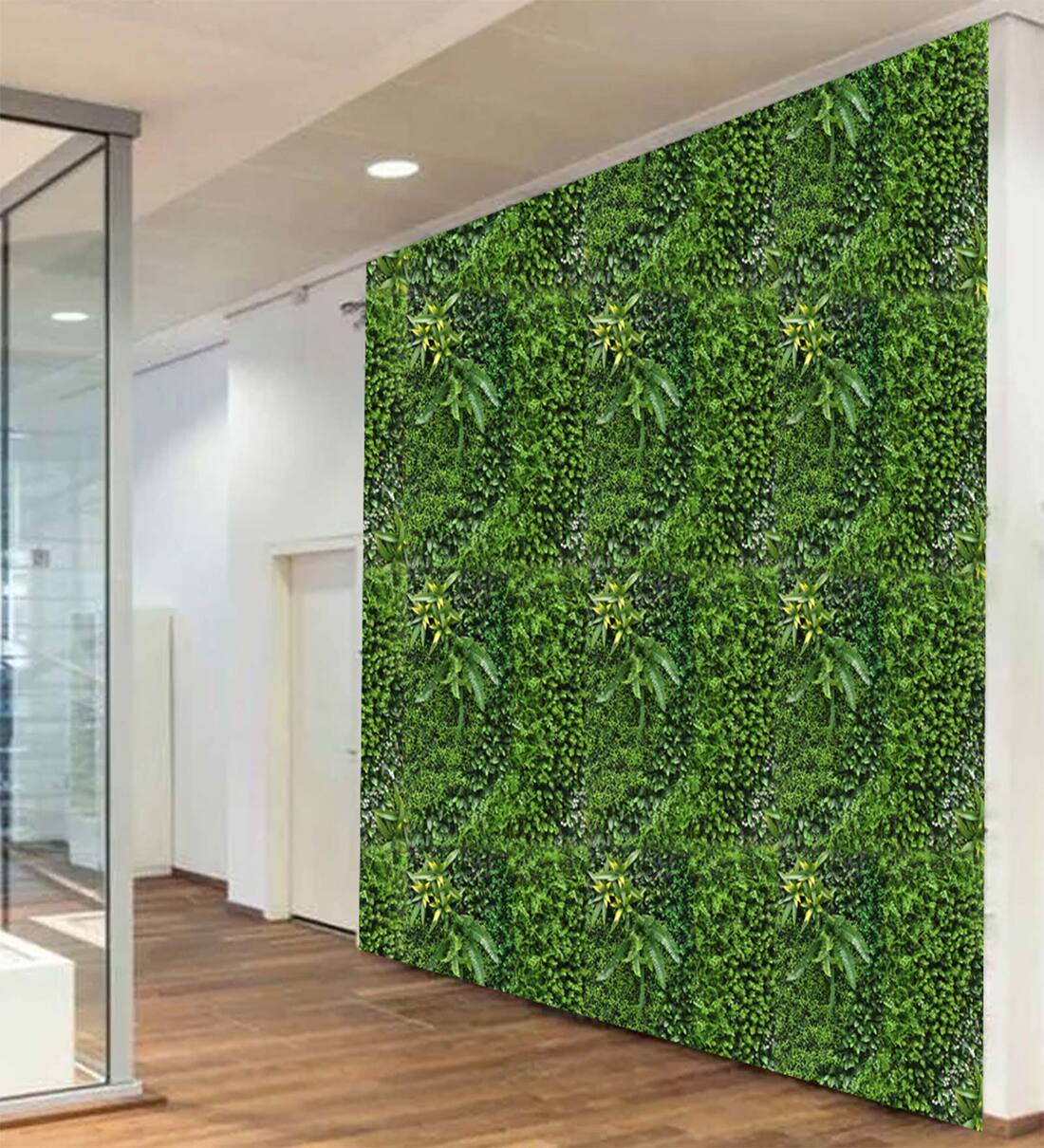 Buy Green PVC Vertical Artificial Wall Mat by Elen at 43% OFF by Elen ...